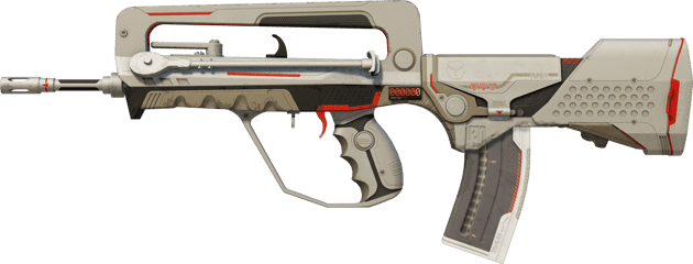 StatTrak™ FAMAS | Mecha Industries (มีรอยถลอกอย่างมาก)