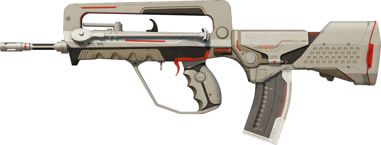 Preview image 1 of StatTrak™ FAMAS | Mecha Industries (มีรอยถลอกอย่างมาก)