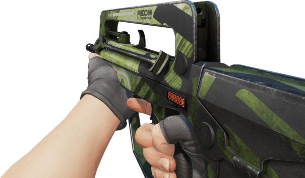 Preview image 3 of StatTrak™ FAMAS | Meow 36 (Battle-Scarred)