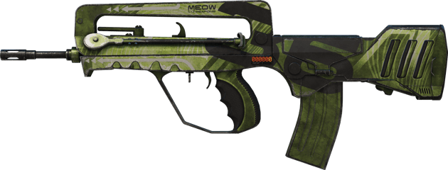 StatTrak™ FAMAS | Meow 36 (Battle-Scarred)