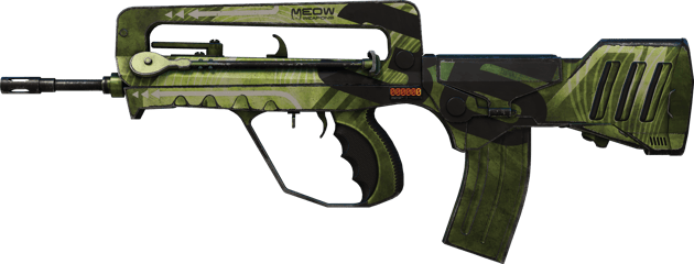 StatTrak™ FAMAS | Meow 36 (มีรอยถลอกเล็กน้อย)