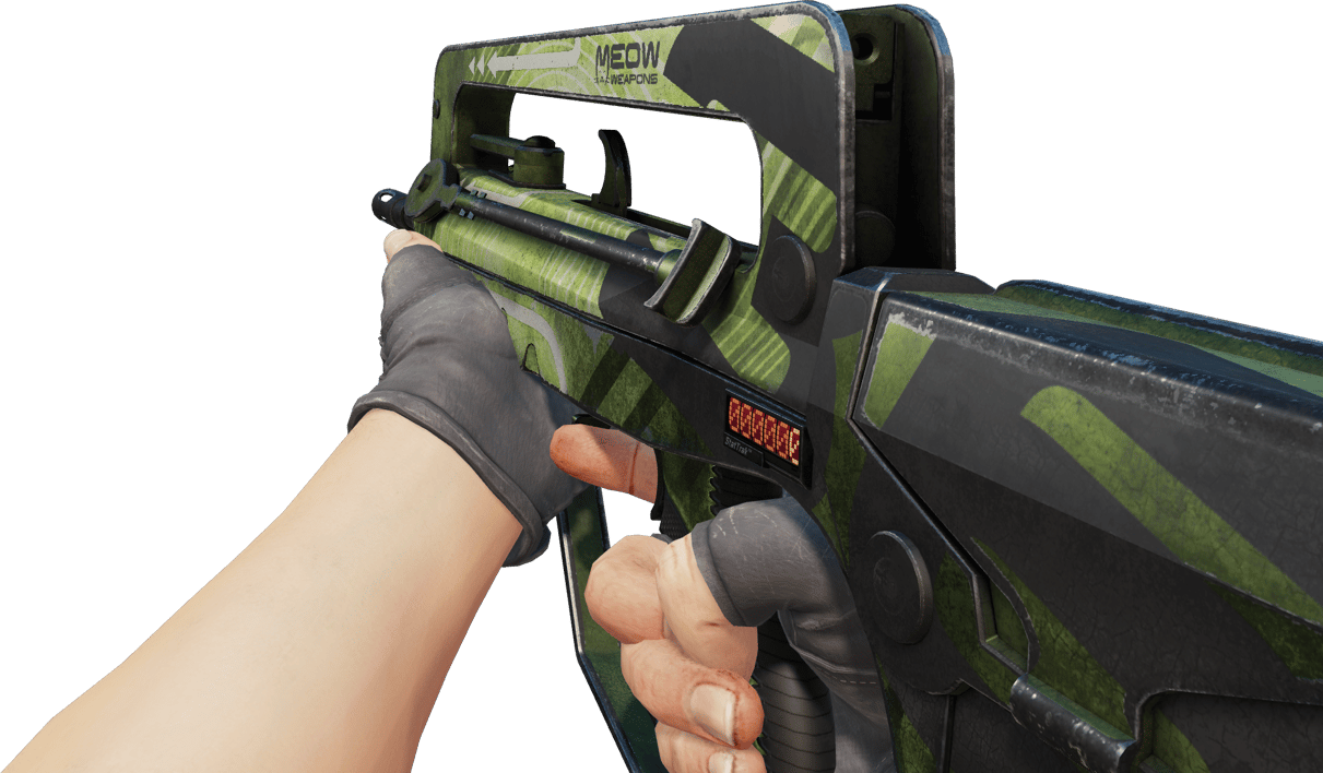 Preview image 3 of StatTrak™ FAMAS | 喵嗚 36 (重度磨損)