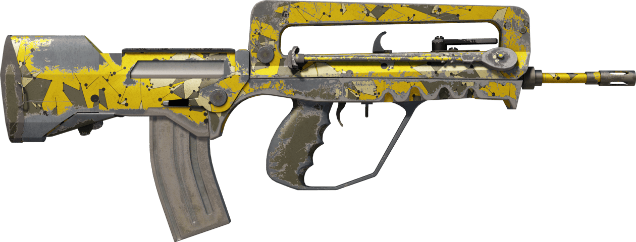 Preview image 2 of StatTrak™ FAMAS | Neuraaliverkko (Reissussa rähjääntynyt)