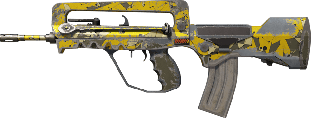 StatTrak™ FAMAS | Neural Net (BS - Mòn qua thực chiến)