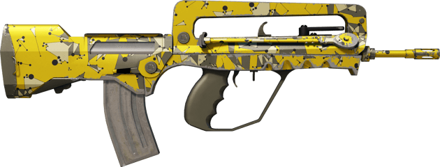 Preview image 2 of StatTrak™ FAMAS | 神经网 (略有磨损)