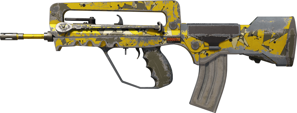 Preview image 1 of StatTrak™ FAMAS | Neural Net (Consumato)