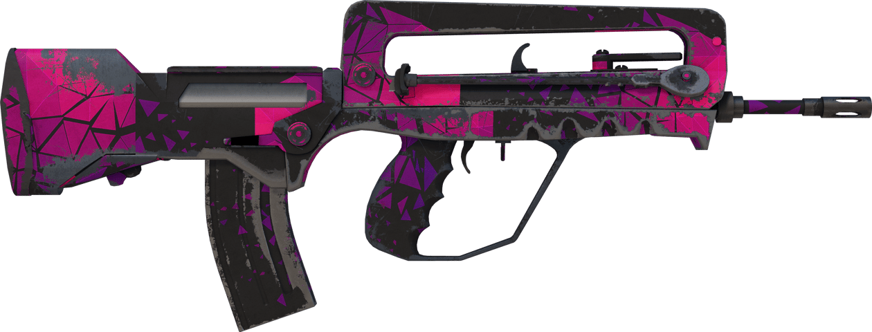 Preview image 2 of StatTrak™ FAMAS | Pulso (Bastante desgastado)