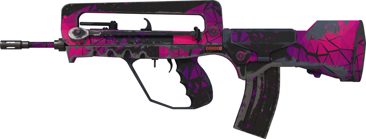 Preview image 1 of StatTrak™ FAMAS | Pulso (Bastante desgastado)