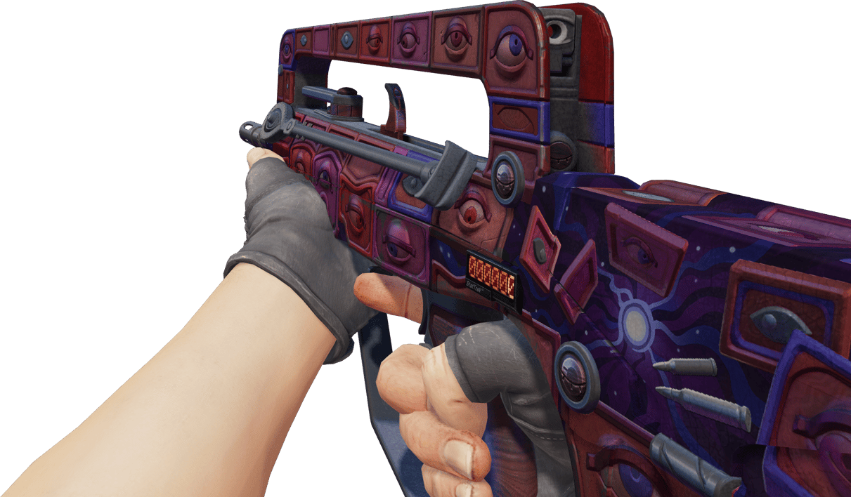Preview image 3 of StatTrak™ FAMAS | Mouvement oculaire rapide (Marquée par les combats)
