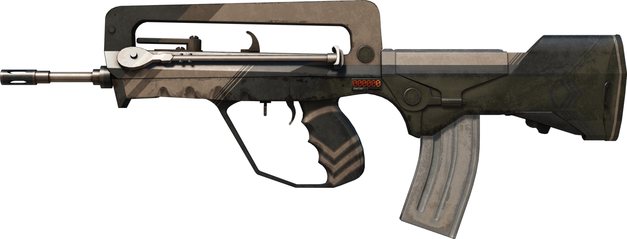 Preview image 1 of StatTrak™ FAMAS | Sargento (Deplorable)