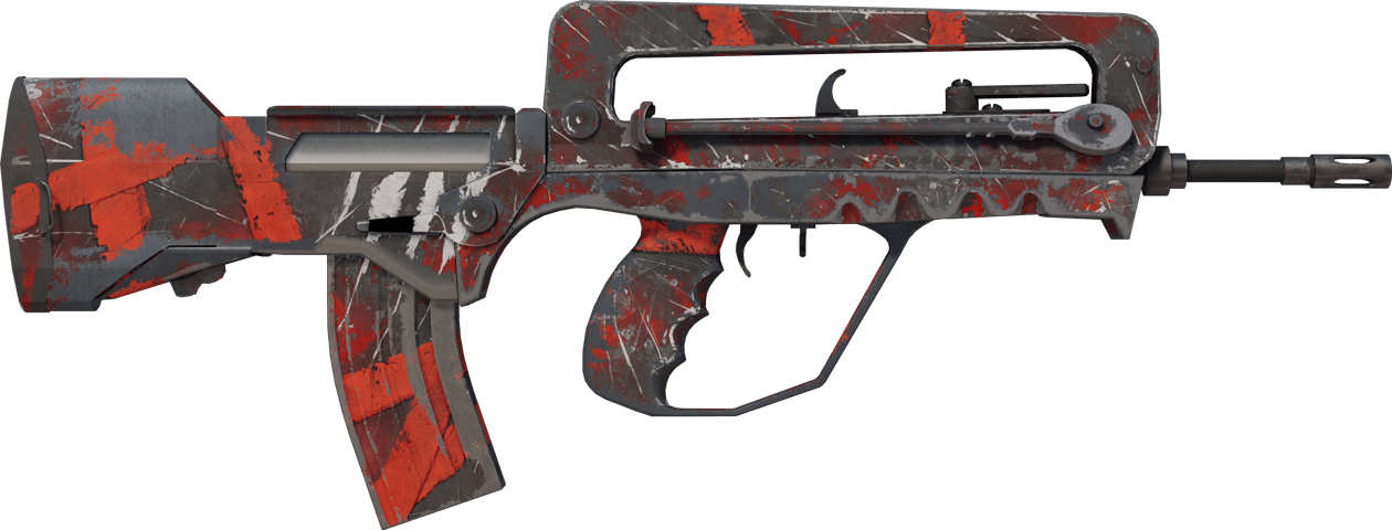 Preview image 2 of StatTrak™ FAMAS | Survivor Z (Kampfspuren)