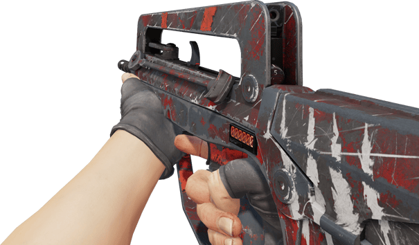 Preview image 3 of StatTrak™ FAMAS | Survivor Z (Battle-Scarred)