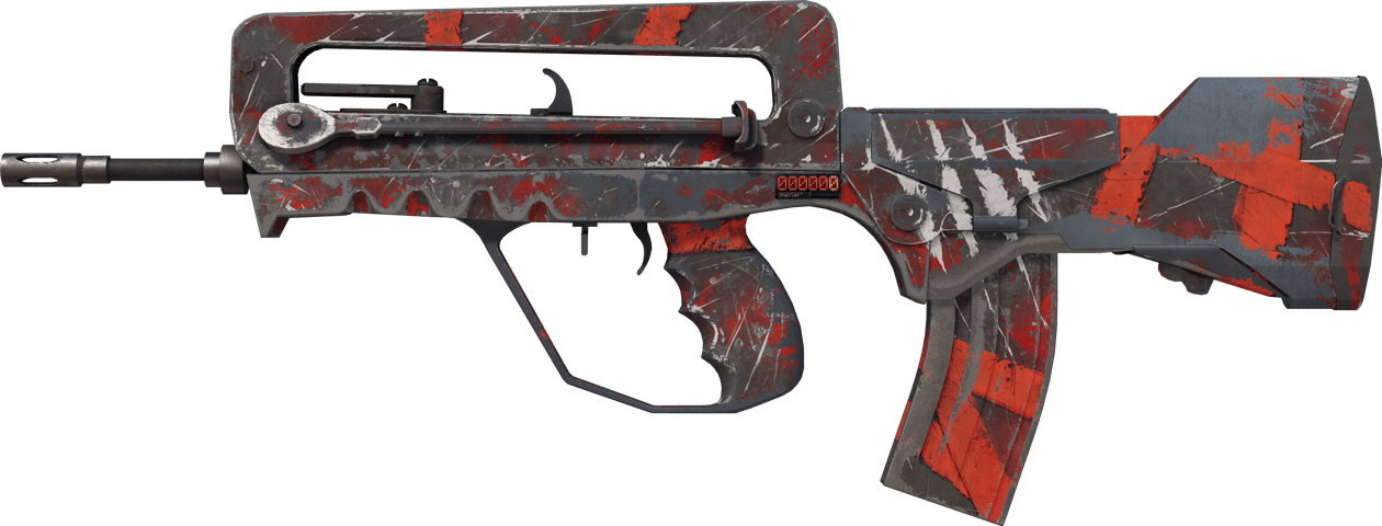 Preview image 1 of StatTrak™ FAMAS | Survivor Z (Kampfspuren)