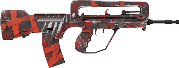 Preview image 2 of StatTrak™ FAMAS | Survivor Z (Factory New)