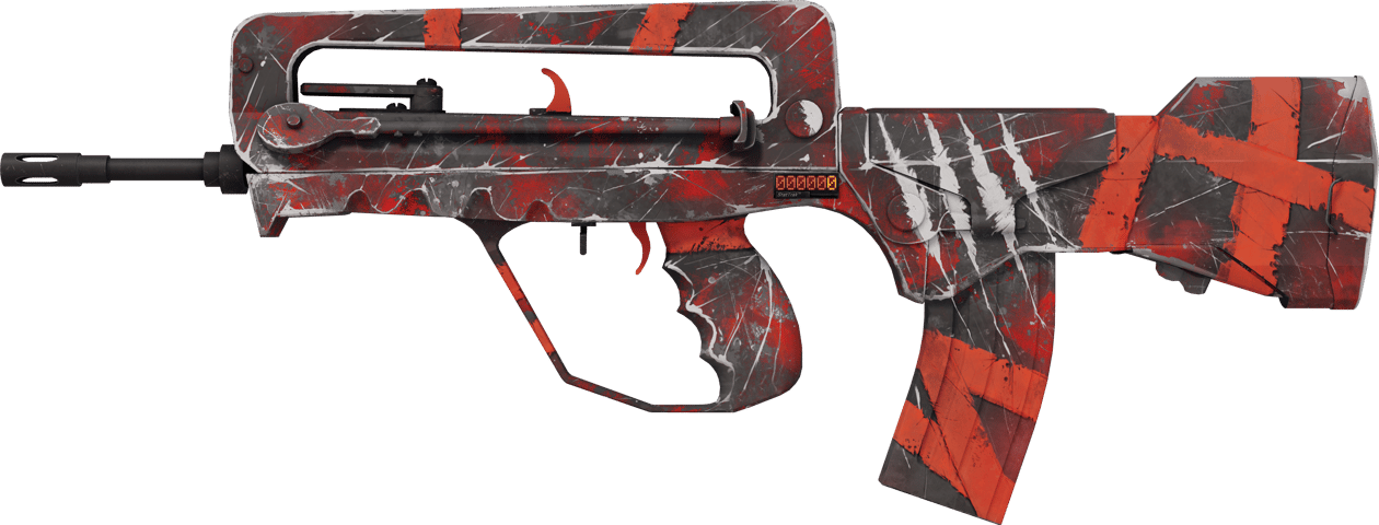 Preview image 1 of StatTrak™ FAMAS | Survivor Z (Factory New)