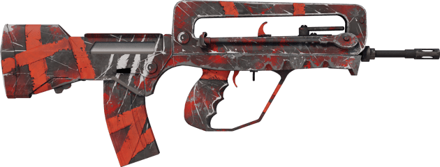 Preview image 2 of StatTrak™ FAMAS | Survivor Z (Minimal Wear)