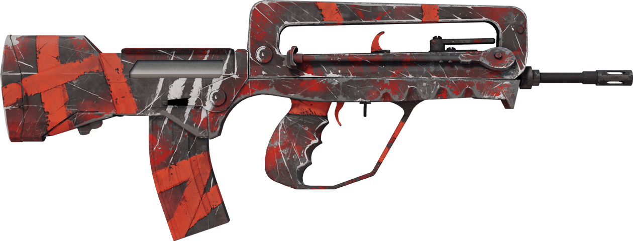 Preview image 2 of StatTrak™ FAMAS | Survivor Z (Minimale Gebrauchsspuren)
