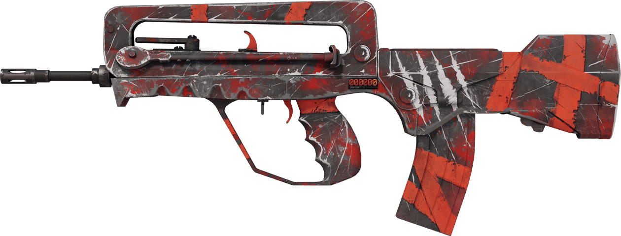Preview image 1 of StatTrak™ FAMAS | Survivor Z (Minimale Gebrauchsspuren)