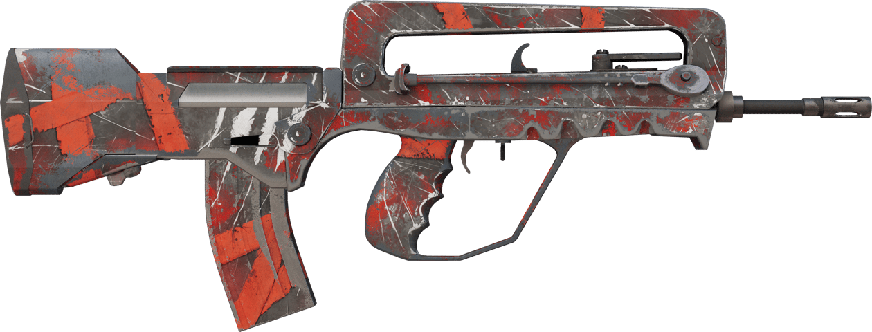 Preview image 2 of StatTrak™ FAMAS | Survivor Z (Abgenutzt)