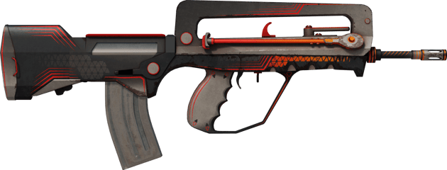 Preview image 2 of StatTrak™ FAMAS | 元素轮廓 (战痕累累)