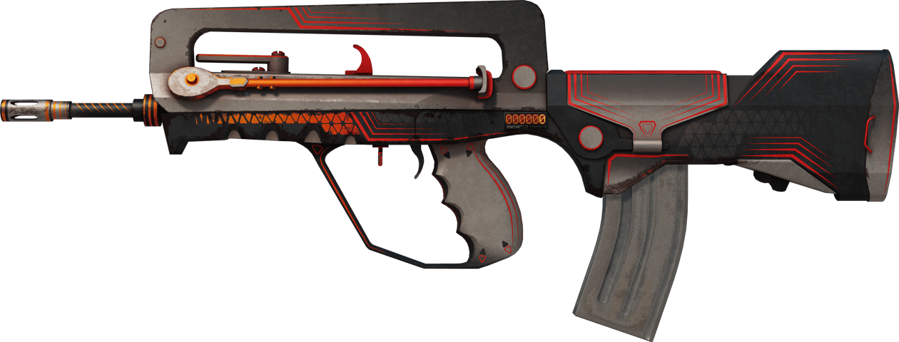 Preview image 1 of StatTrak™ FAMAS | Valence (BS - Mòn qua thực chiến)