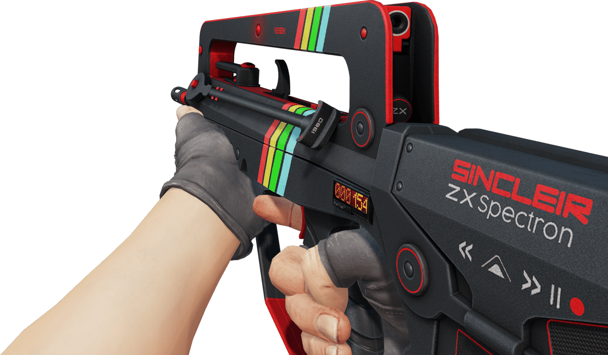 Preview image 3 of StatTrak™ FAMAS | ZX Spectron (戦いで傷ついた)