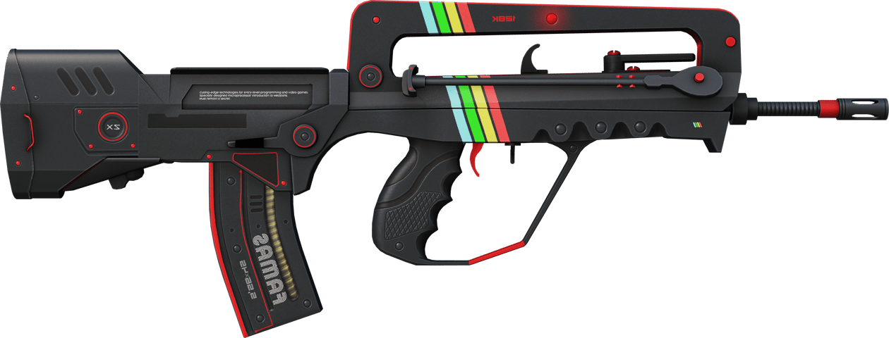 Preview image 2 of StatTrak™ FAMAS | ZX Spectron (未使用)