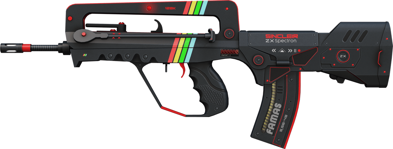 Preview image 1 of StatTrak™ FAMAS | ZX Spectron (未使用)