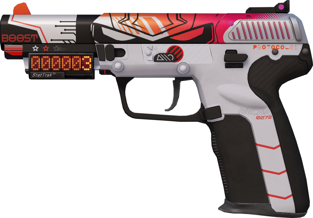 Preview image 1 of StatTrak™ Five-SeveN | Boost Protocol (Original de Fábrica)