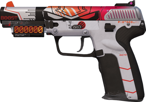 StatTrak™ Five-SeveN | Protocole d'impulsion (Testée sur le terrain)