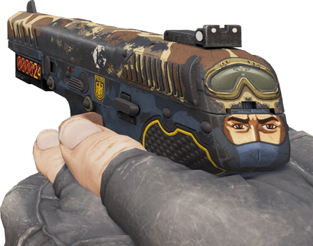 Preview image 3 of StatTrak™ Five-SeveN | Buddy (Segnato dalle battaglie)