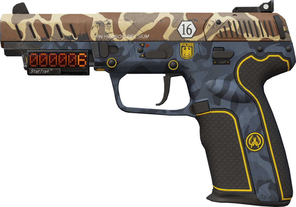 Preview image 1 of StatTrak™ Five-SeveN | Dost (Görevde Kullanılmış)