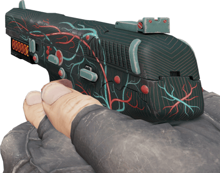 Preview image 3 of StatTrak™ Five-SeveN | Capillary (ถลอกปอกเปิกจากการรบ)