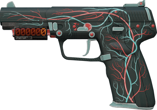 StatTrak™ Five-SeveN | Capillary (ผ่านการทดสอบภาคสนาม)