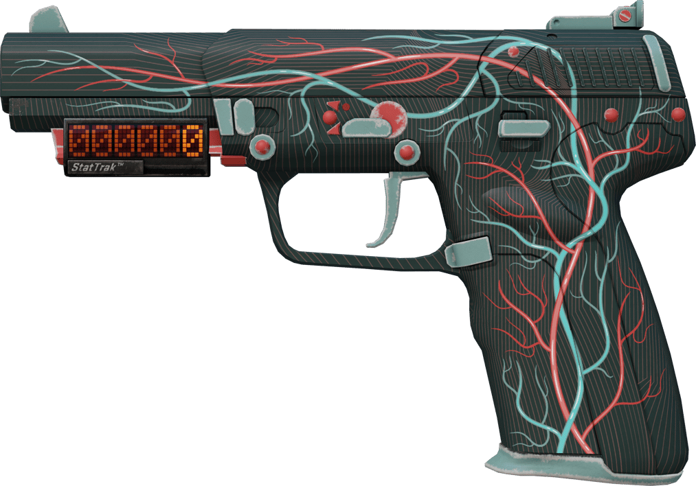 Preview image 1 of StatTrak™ Five-SeveN | Capillary (Com Pouco Uso)