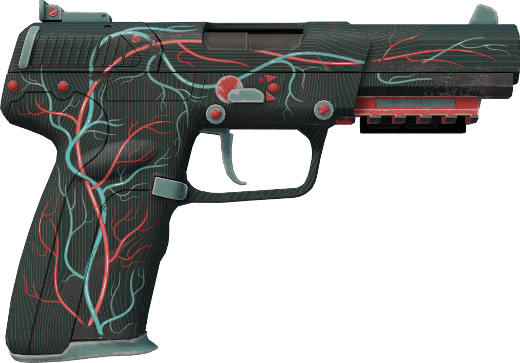 Preview image 2 of StatTrak™ Five-SeveN | Capillary (WW - Khá mòn)