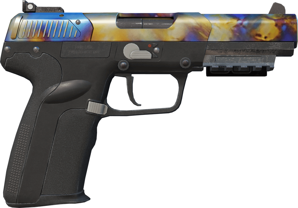 Preview image 2 of Five-SeveN (StatTrak™) | Case Hardened (ใหม่จากโรงงาน)