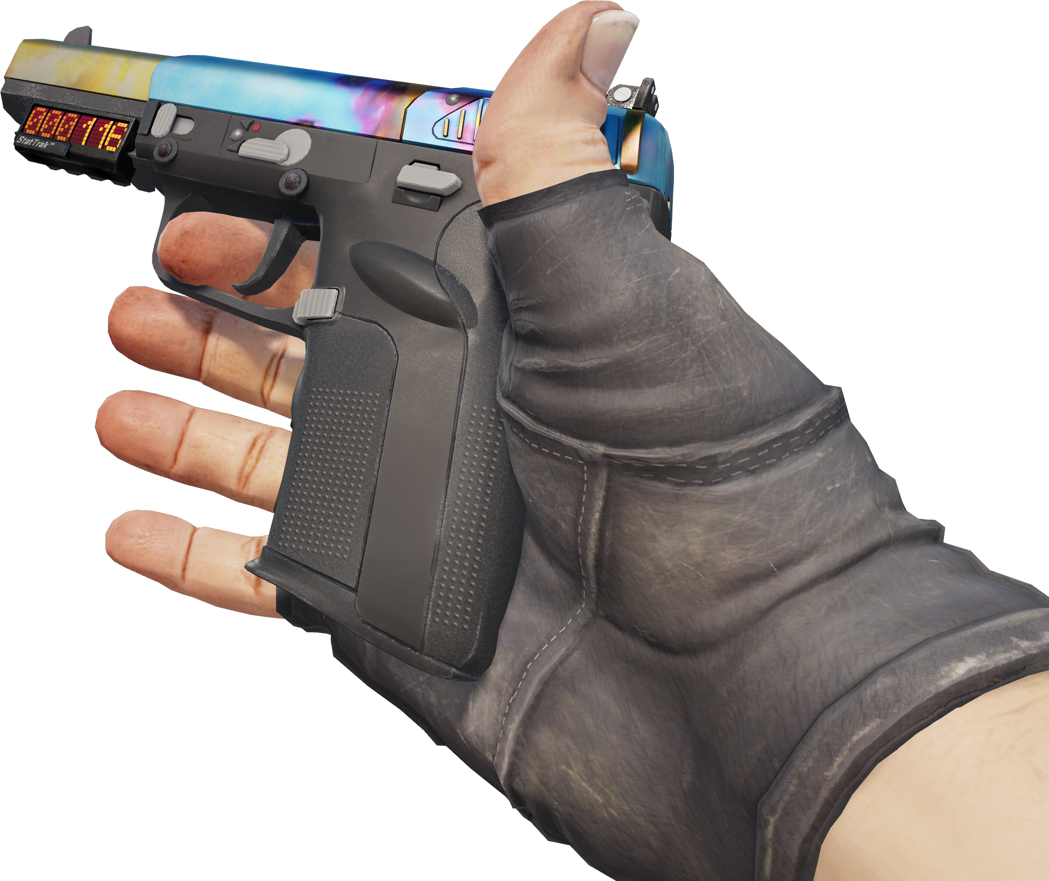 Preview image 3 of StatTrak™ Five-SeveN | Cémenté (Très peu usée)