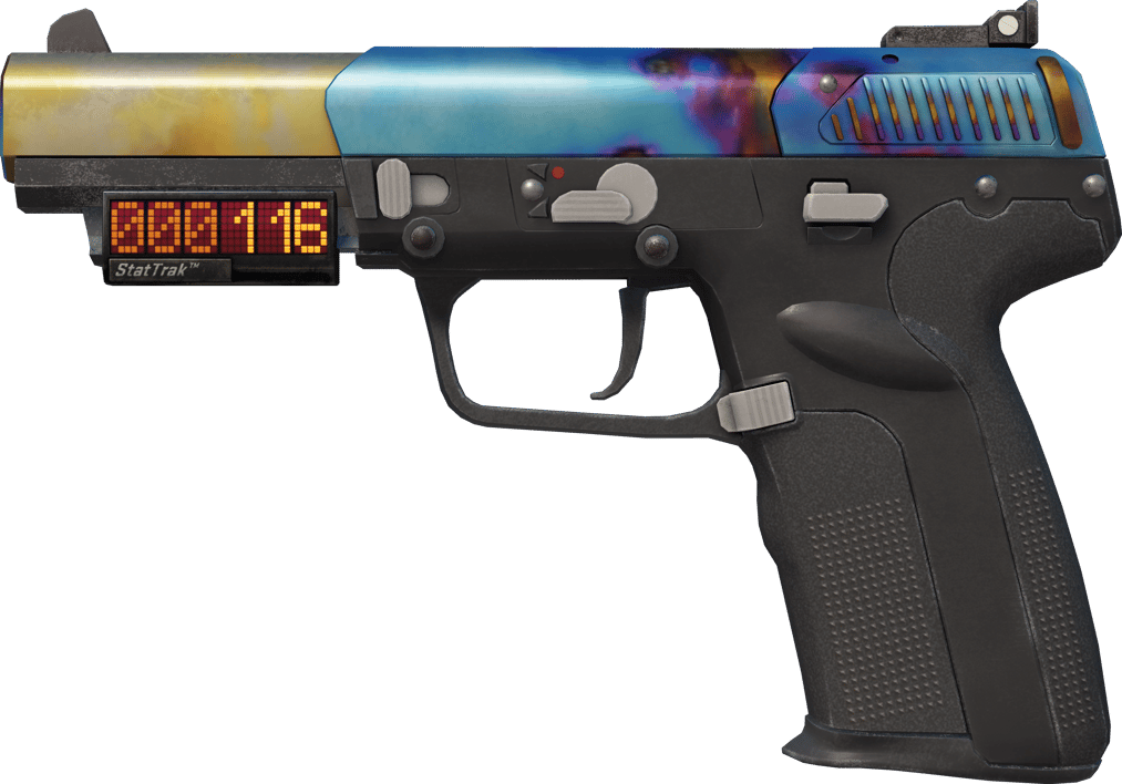Preview image 1 of Five-SeveN (StatTrak™) | Case Hardened (มีรอยถลอกเล็กน้อย)