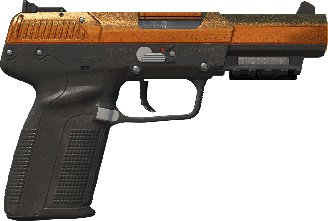 Preview image 2 of StatTrak™ Five-SeveN | Kosmiczna miedź (prosto z fabryki)
