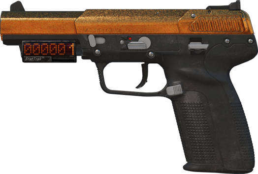 StatTrak™ Five-SeveN | Copper Galaxy (ผ่านการทดสอบภาคสนาม)