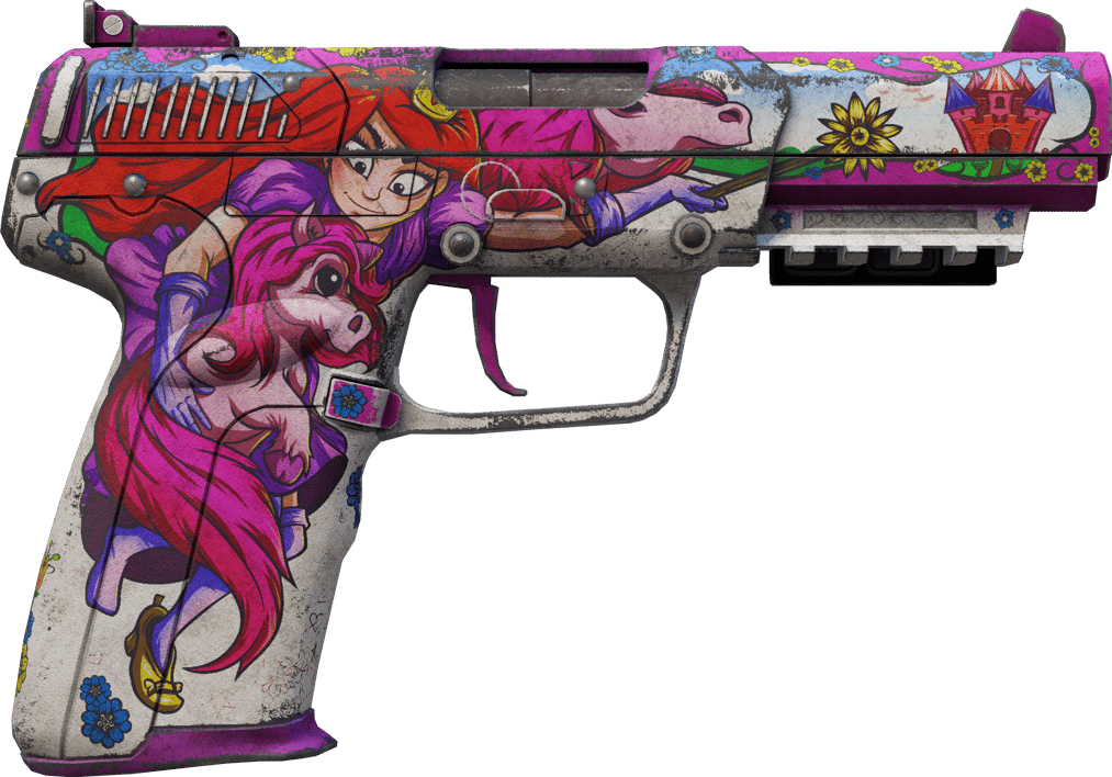 Preview image 2 of StatTrak™ Five-SeveN | Fairy Tale (Battle-Scarred)
