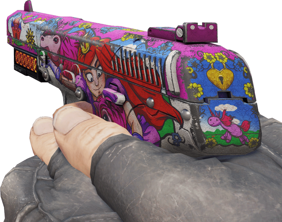 Preview image 3 of StatTrak™ Five-SeveN | Fairy Tale (Battle-Scarred)
