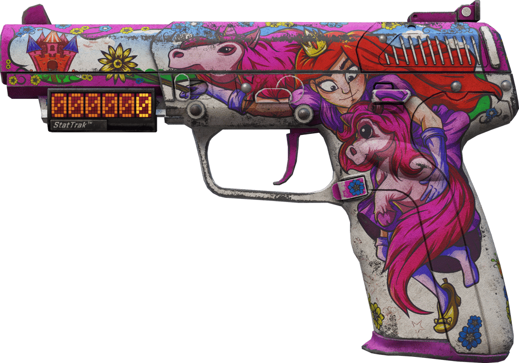 Preview image 1 of StatTrak™ Five-SeveN | Fairy Tale (Battle-Scarred)