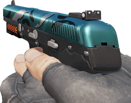 Preview image 3 of StatTrak™ Five-SeveN | 폭행치킨죄 (막 출고된)