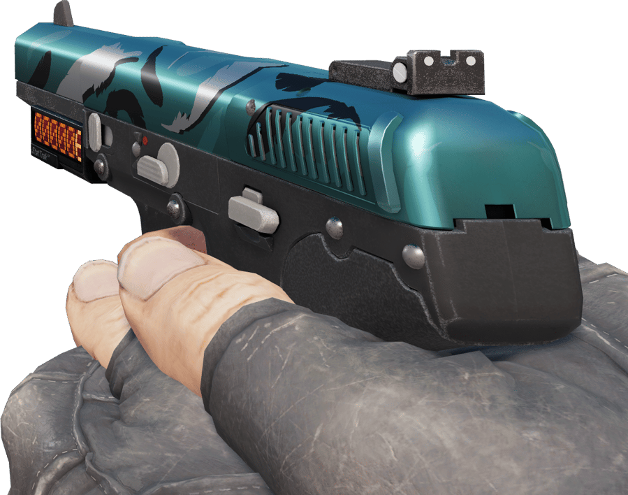 Preview image 3 of StatTrak™ Five-SeveN | 폭행치킨죄 (막 출고된)