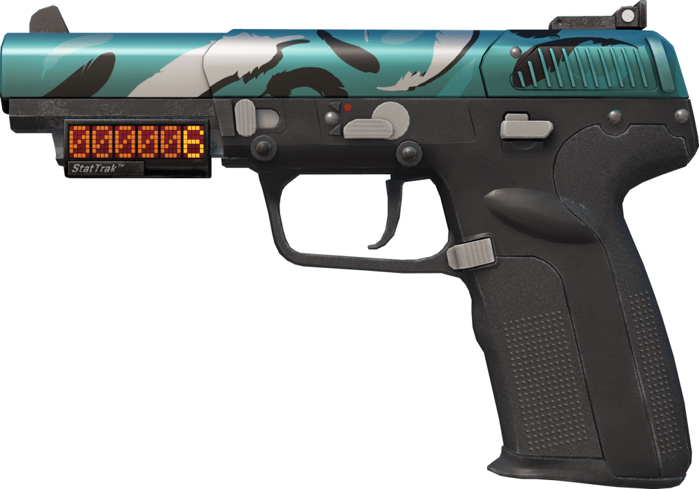 Preview image 1 of StatTrak™ Five-SeveN | 폭행치킨죄 (막 출고된)