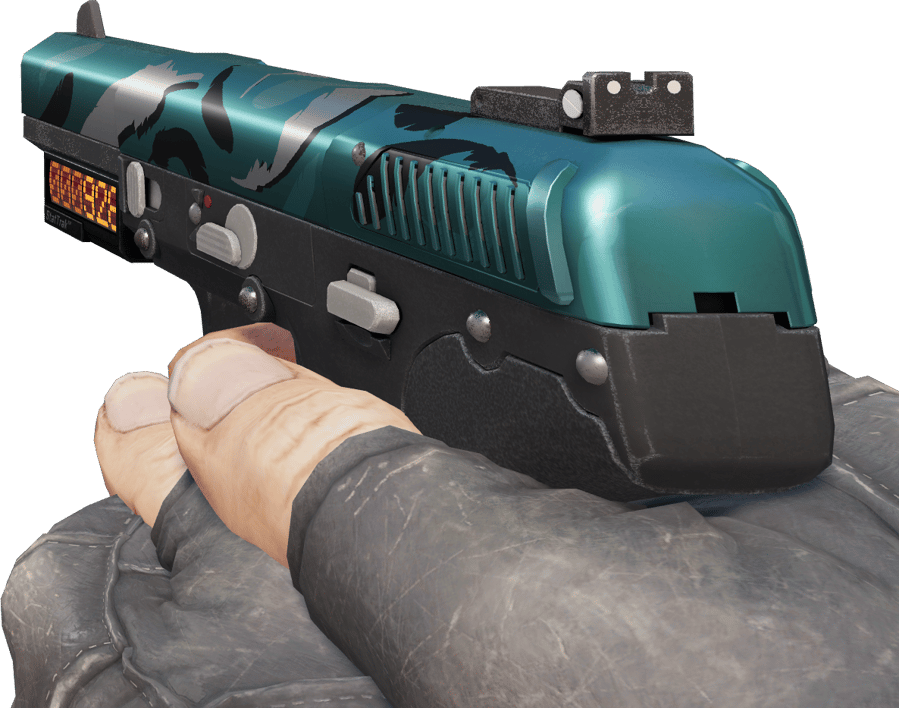 Preview image 3 of StatTrak™ Five-SeveN | 폭행치킨죄 (거의 깨끗한)