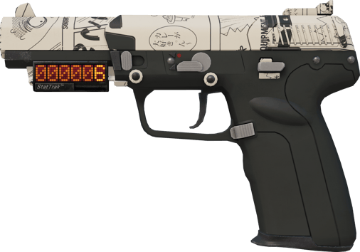 StatTrak™ Five-SeveN | 紙（Kami） (全新出廠)