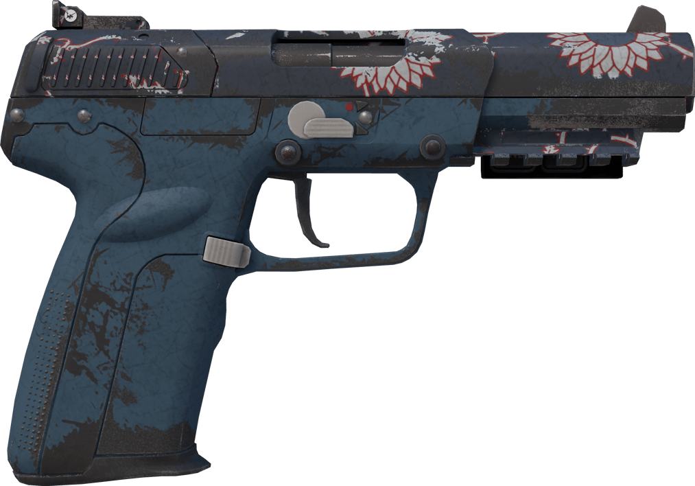 Preview image 2 of StatTrak™ Five-SeveN | Nightshade (WW - Khá mòn)